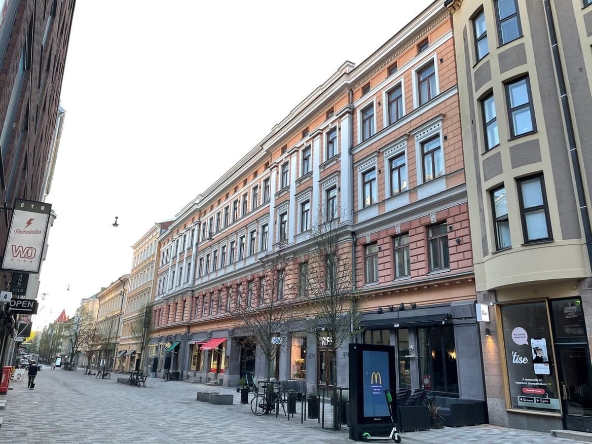 Iso Roobertinkatu i Helsinki