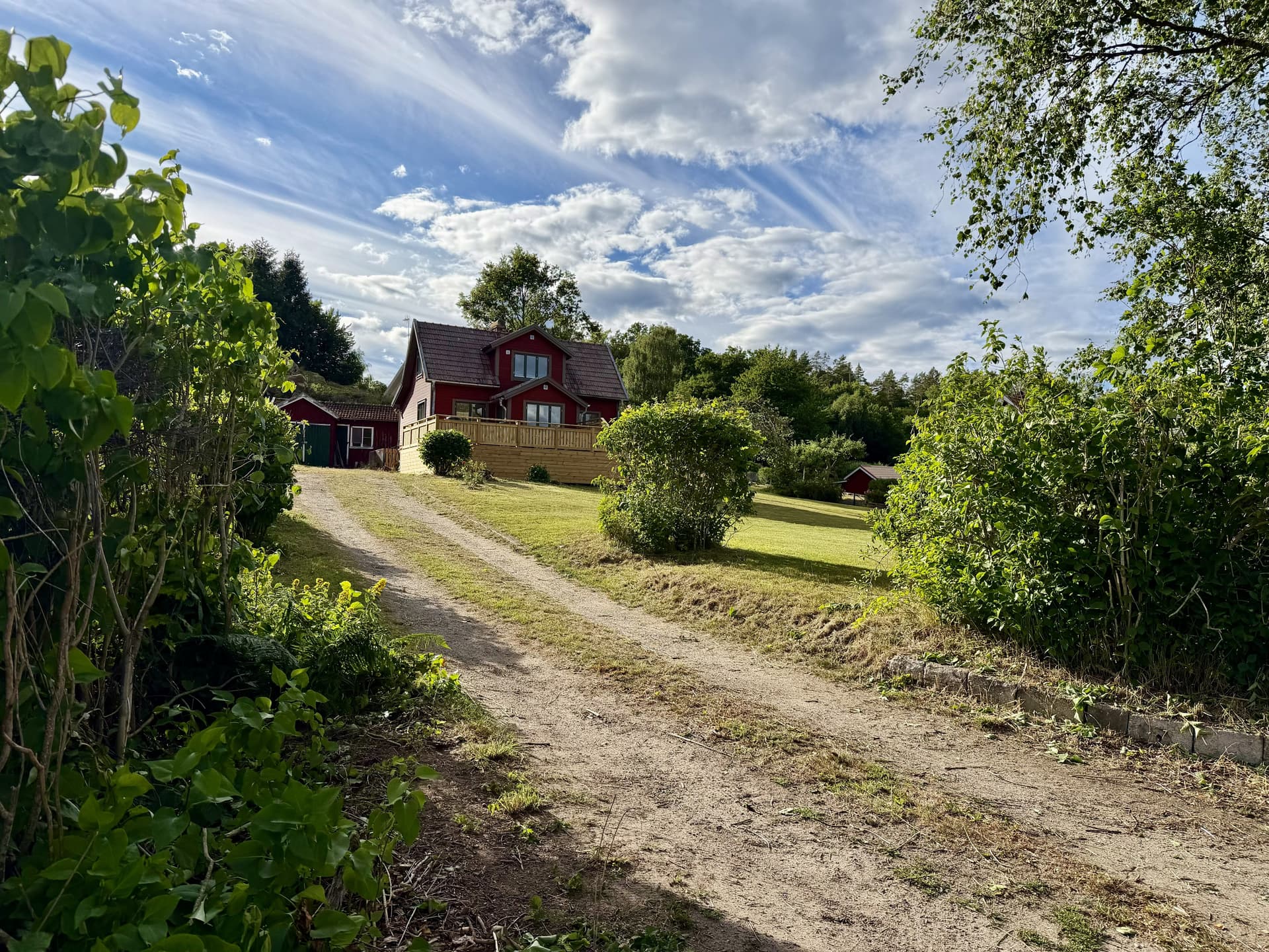 Guöviksvägen i Trensum