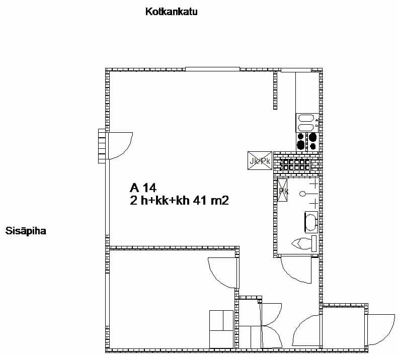 Kotkankatu i Helsinki