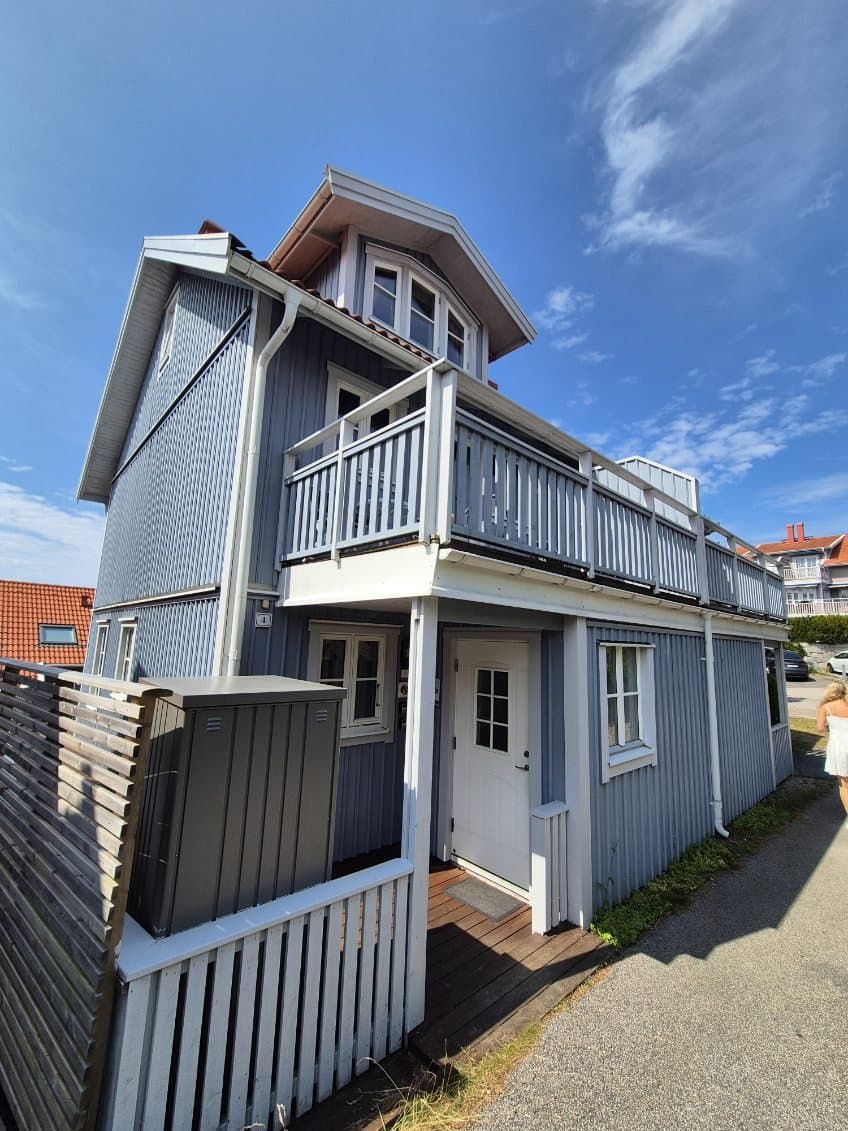Finnoxelgatan i Strömstad