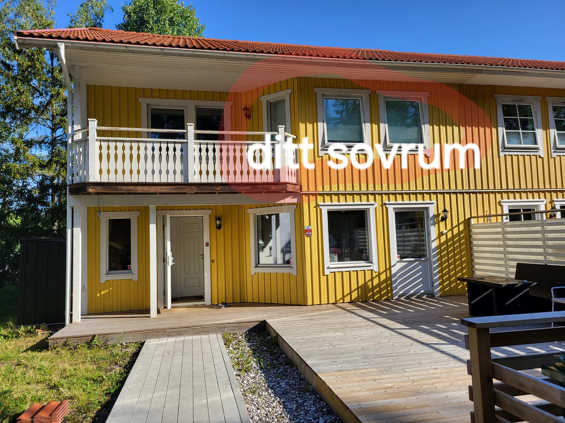 Spiskroksvägen i Huddinge