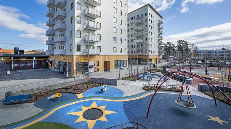 Mjölnergatan i Märsta