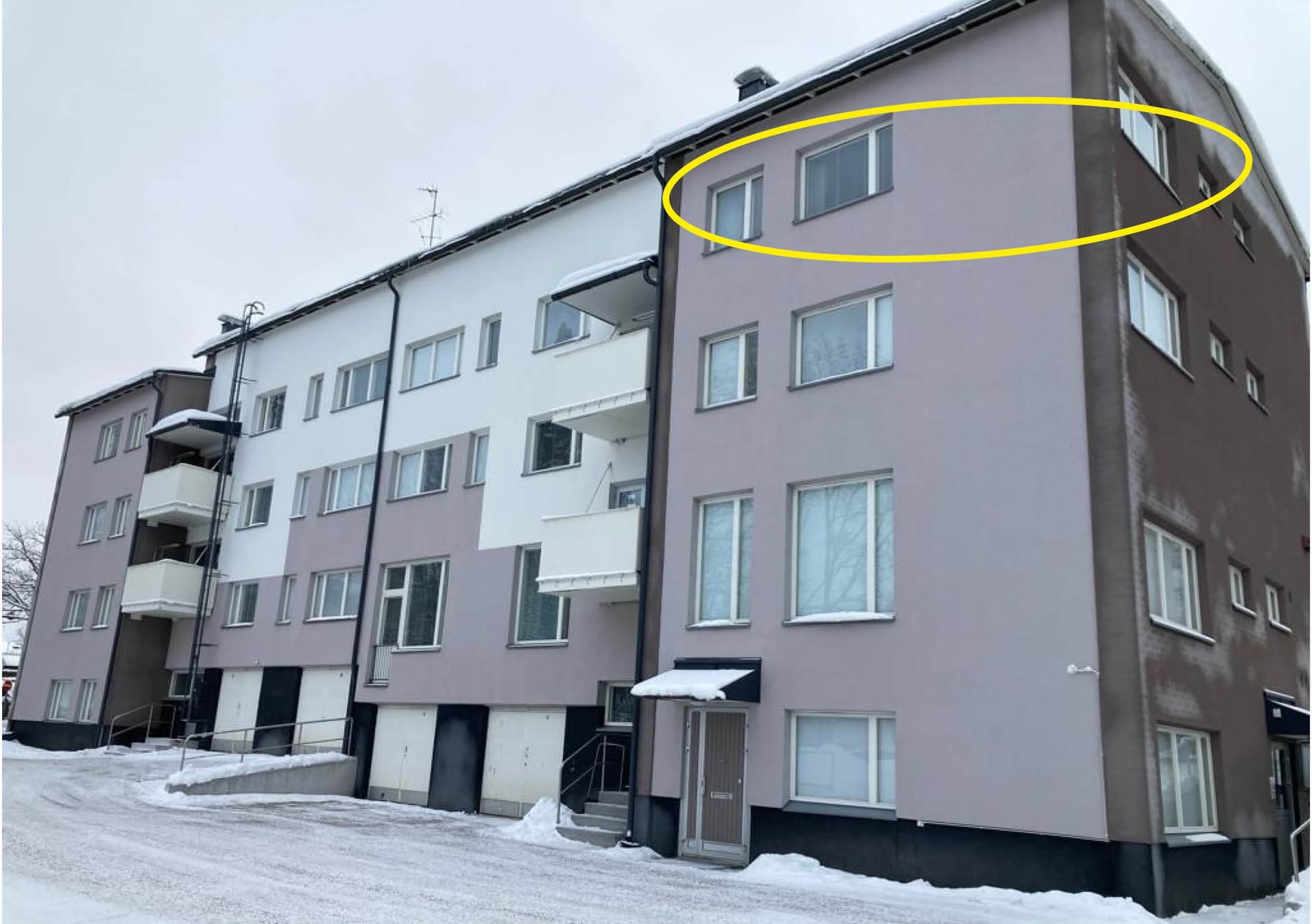 Taipalsaarentie i Lappeenranta