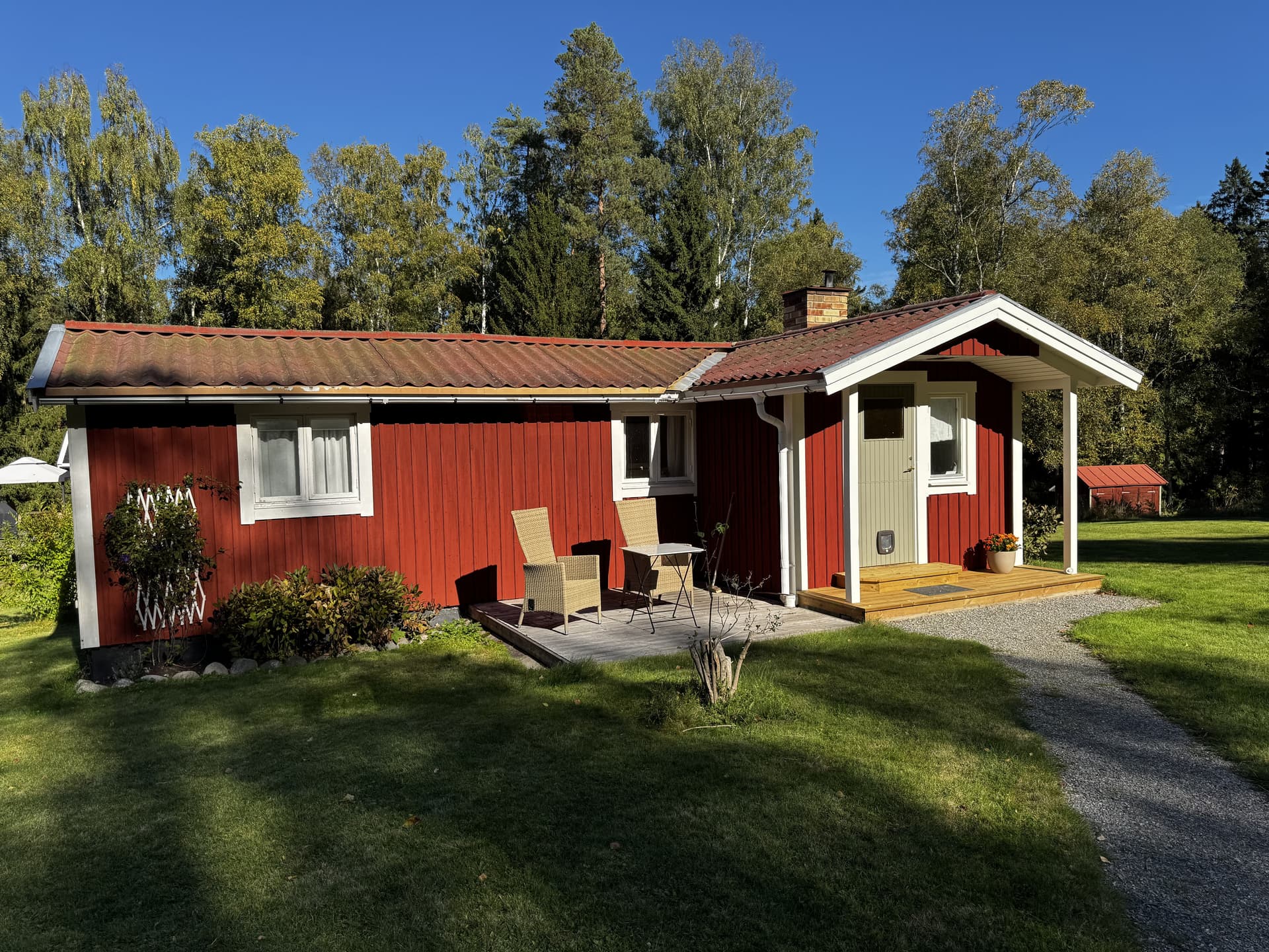 Gamla Brunnsvägen i Ingarö