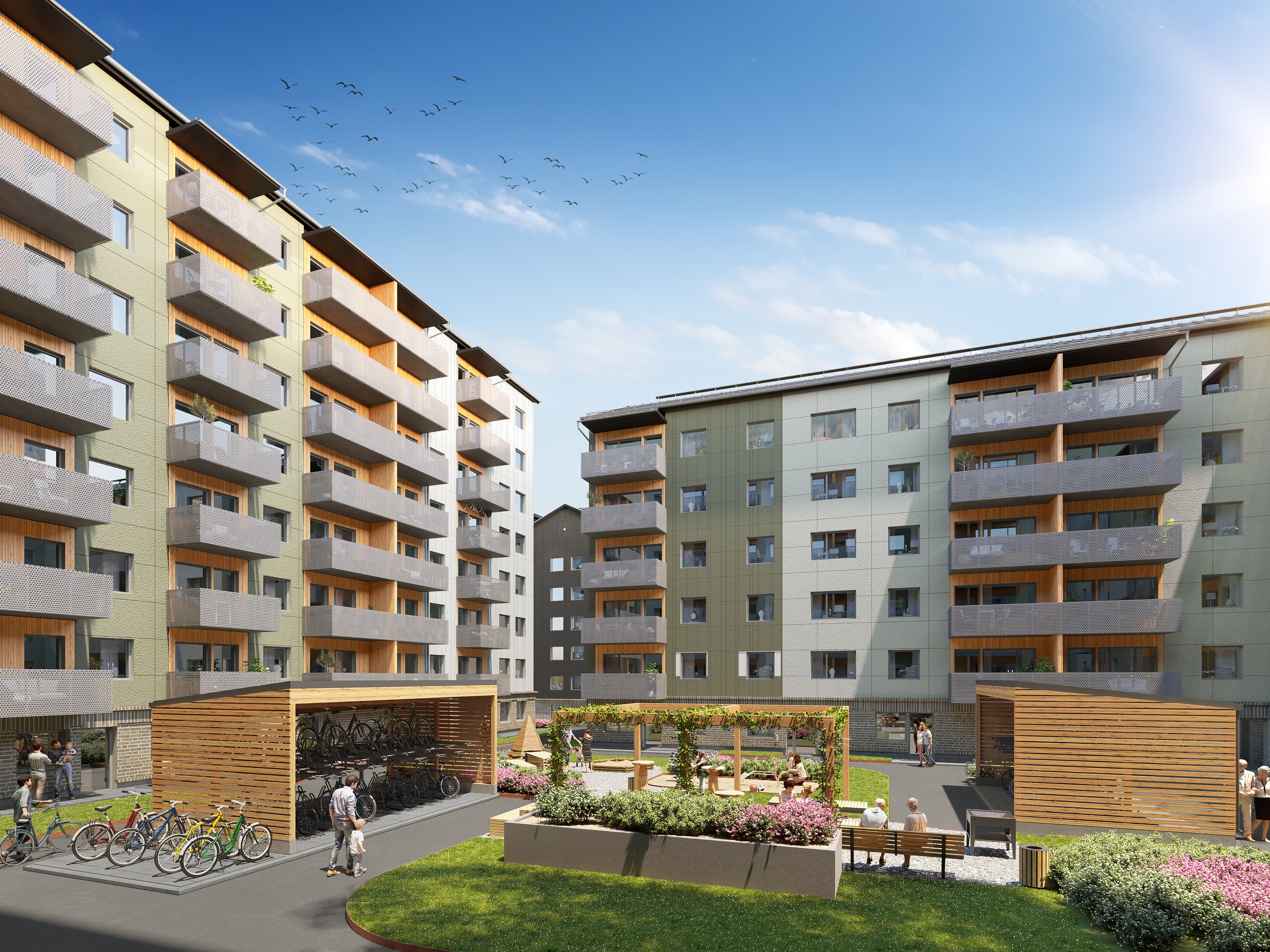 Heffners allé i Sundsvall