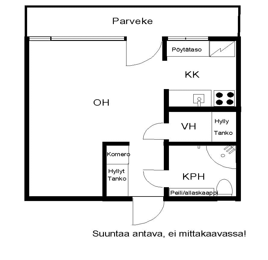 Haarniskatie i Helsinki