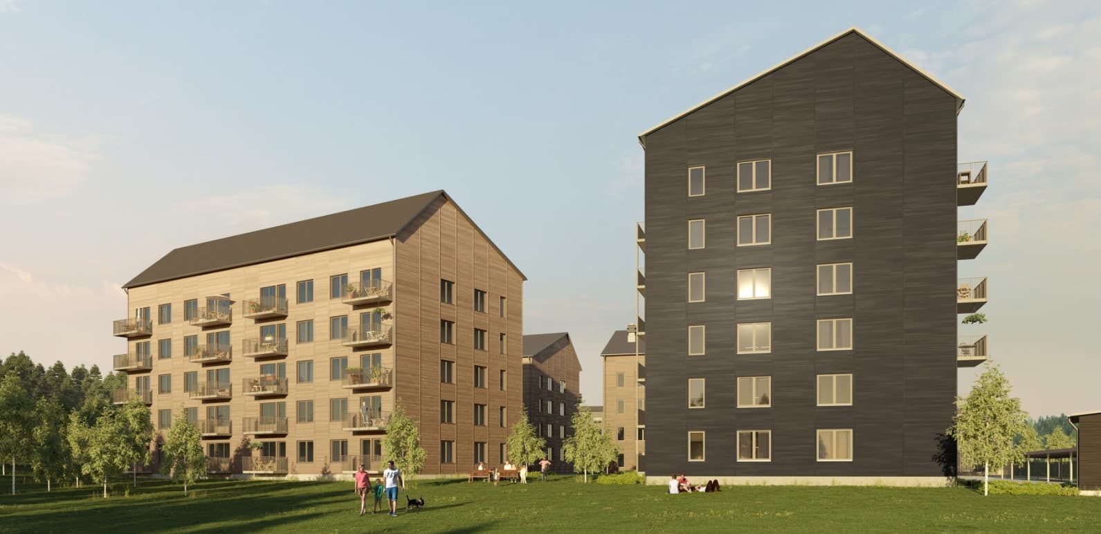 Fru Lovisas Gata i Skellefteå