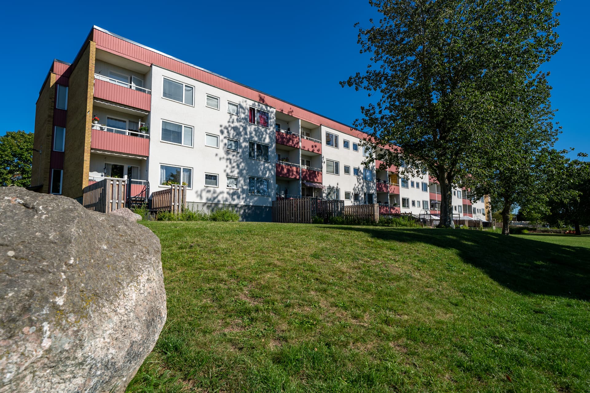 Agneshögsgatan i Motala