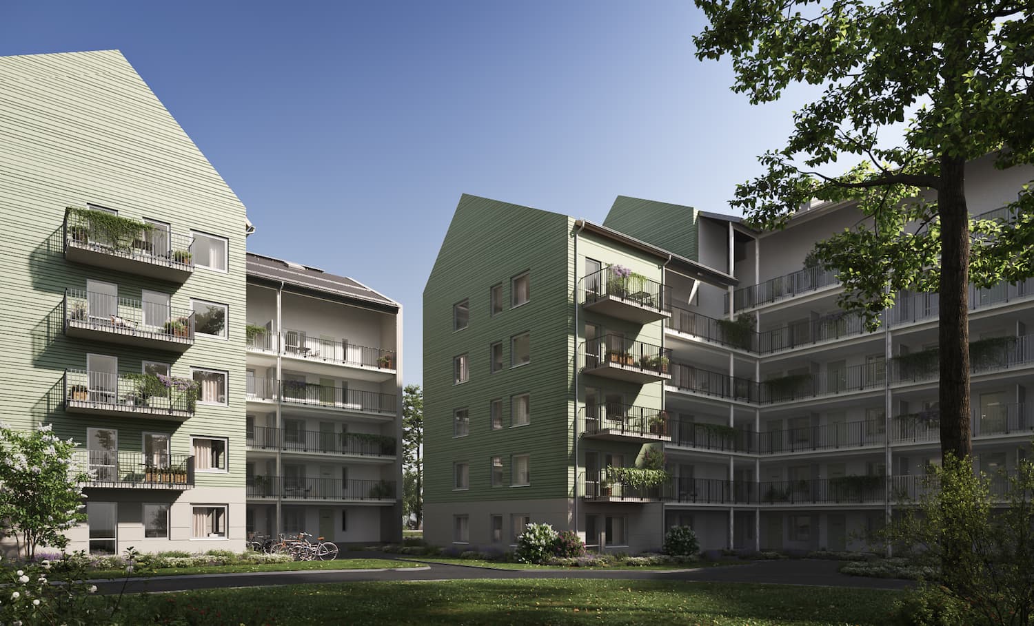 Gottsunda Allé i Uppsala
