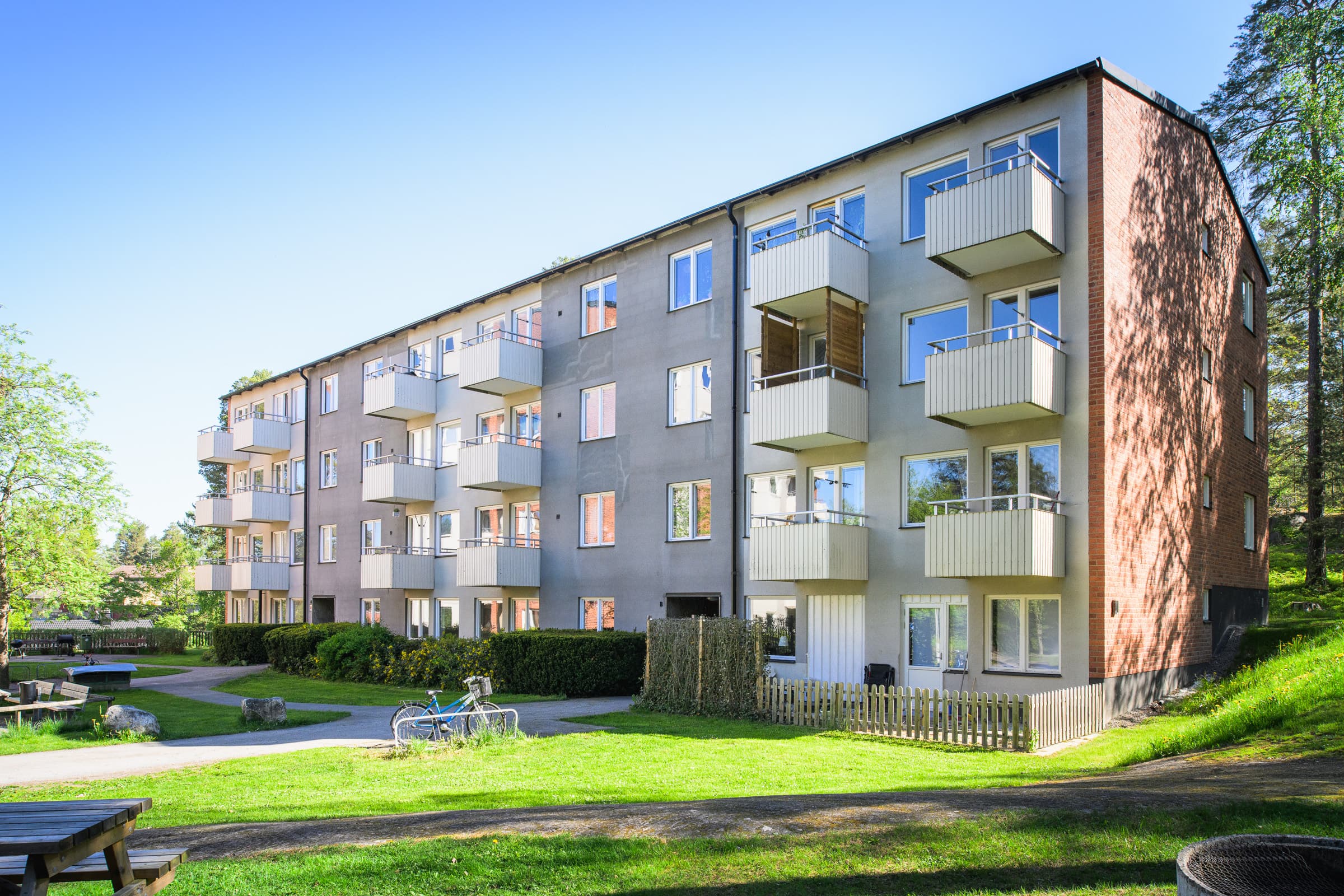 Norra Storängsvägen i Finspång
