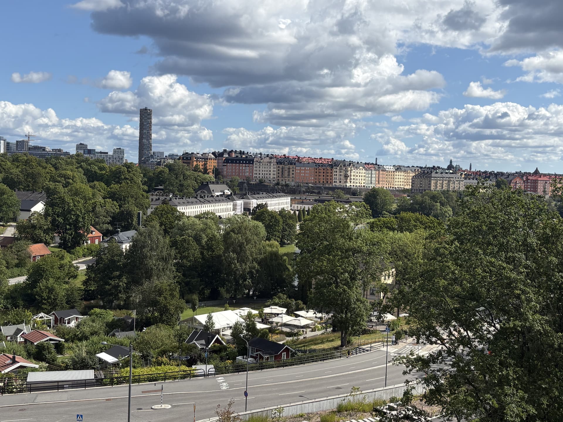 Tomas Tranströmers gata i Stockholm