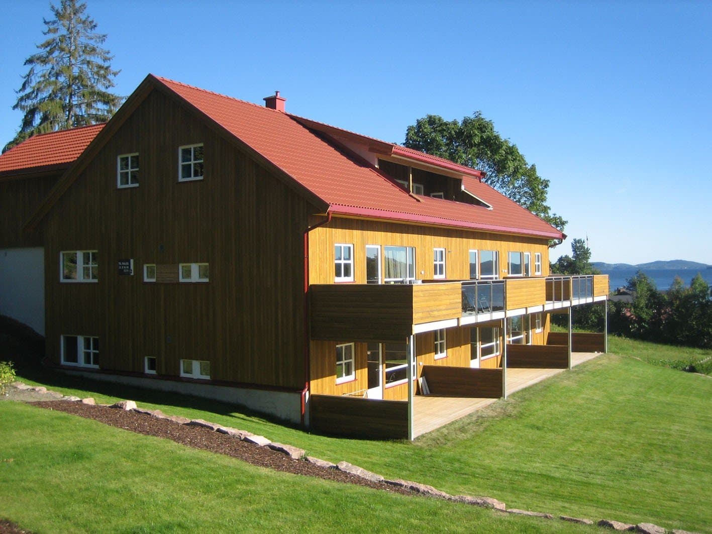 Sandvikveien i Sande i Vestfold