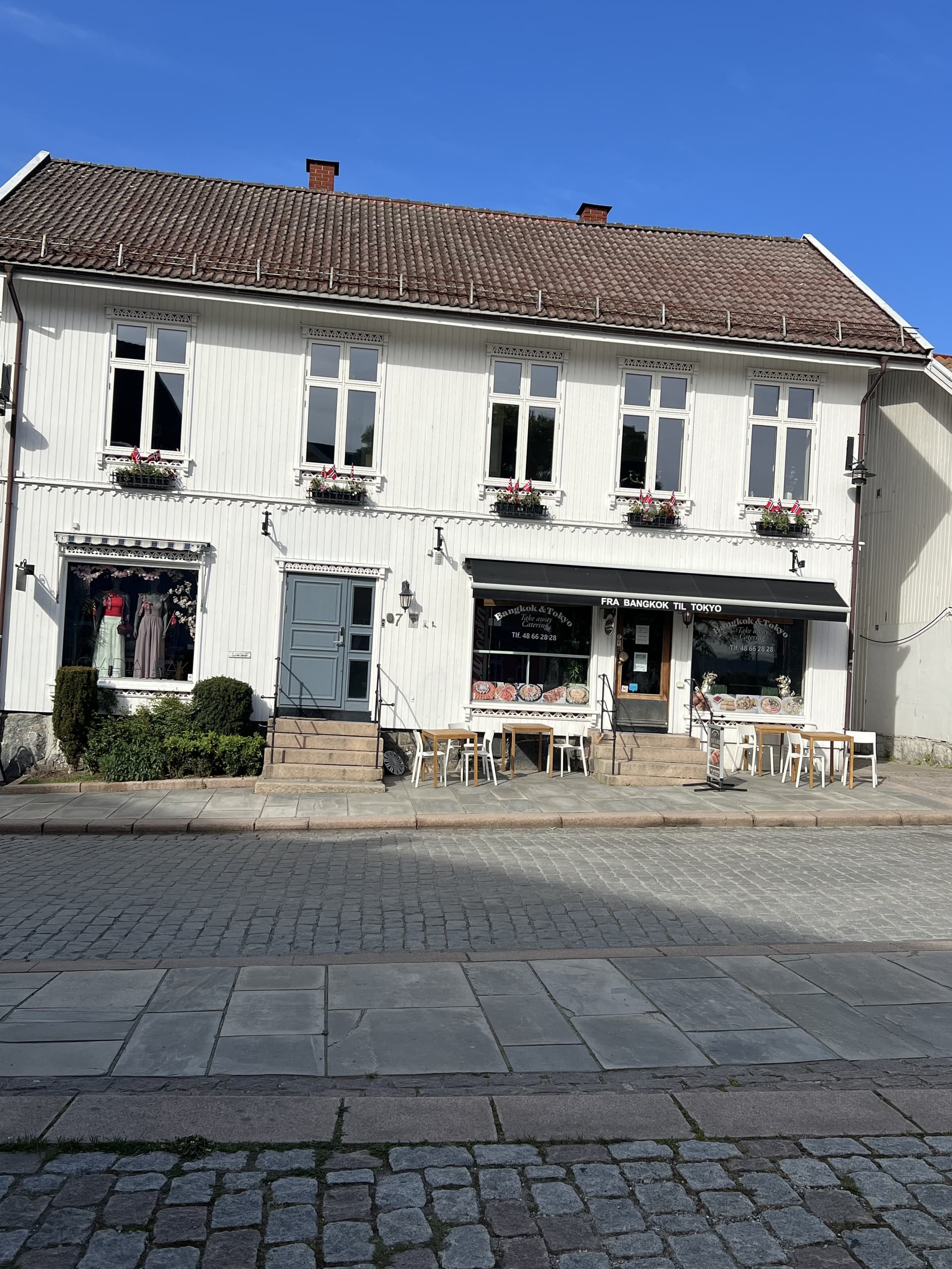 Torget i Drøbak