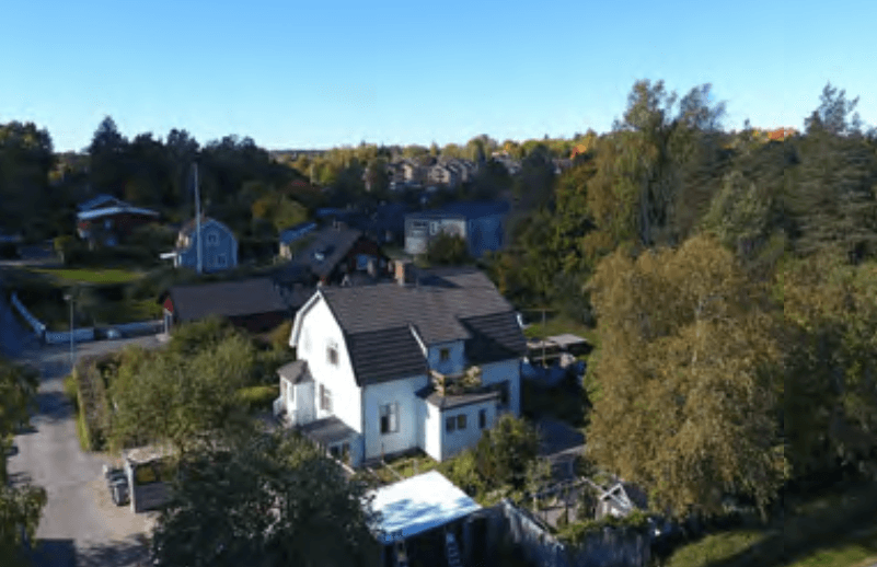 Nyborgsvägen i Rimbo