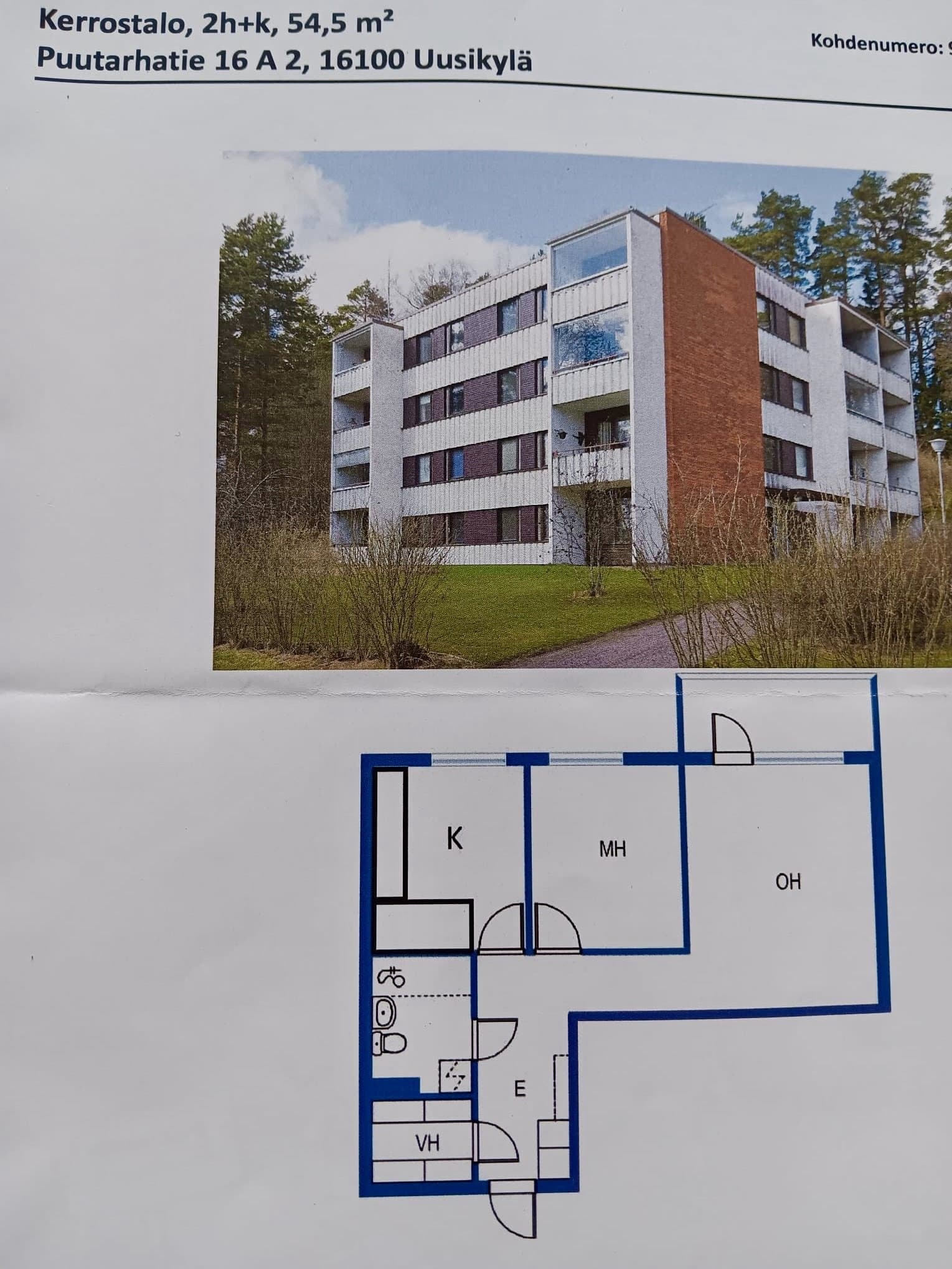 Puutarhatie i Uusikylä