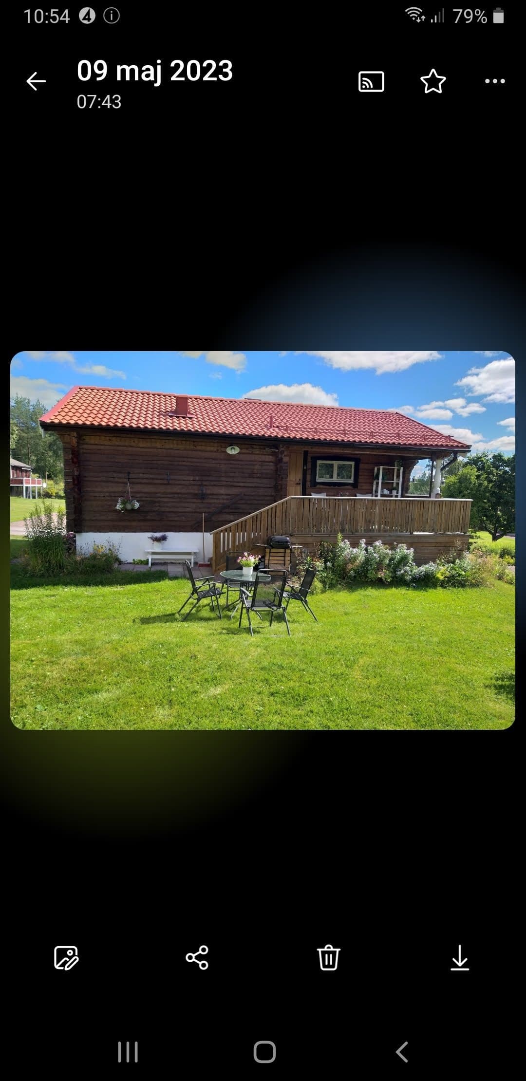 Trollskuruvägen i Rättvik