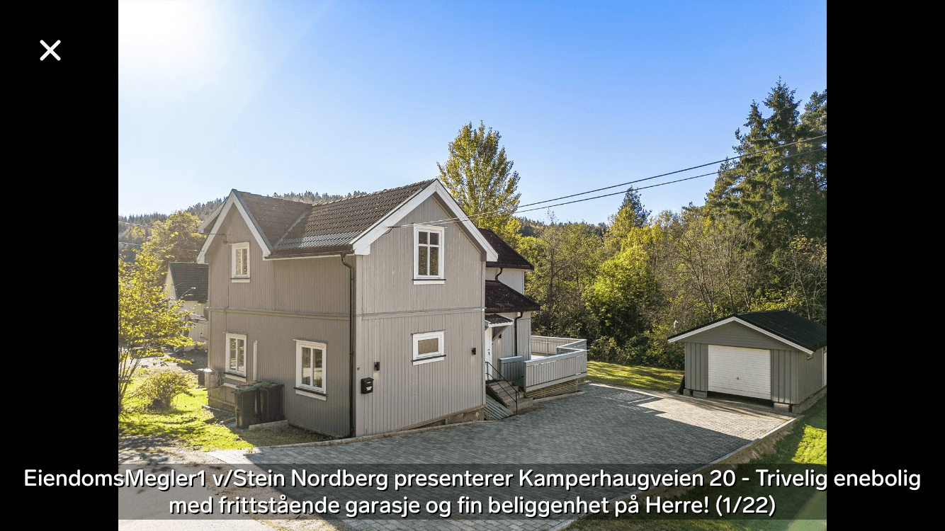 Kamperhaugveien i Herre
