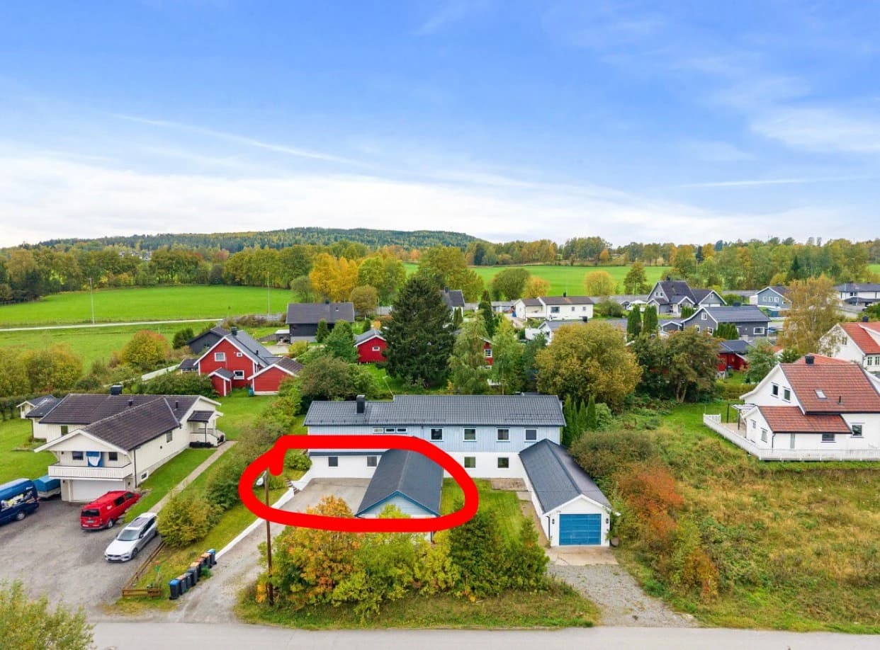 Krokstadvegen i Furnes