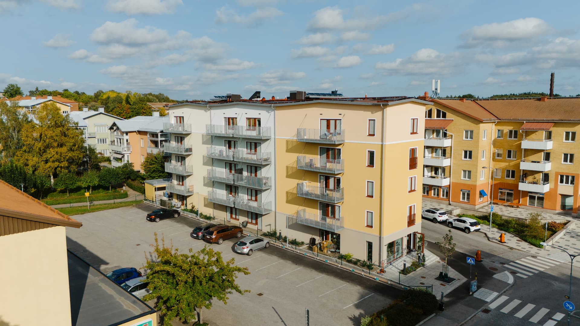 Mörbyvägen i Vallentuna