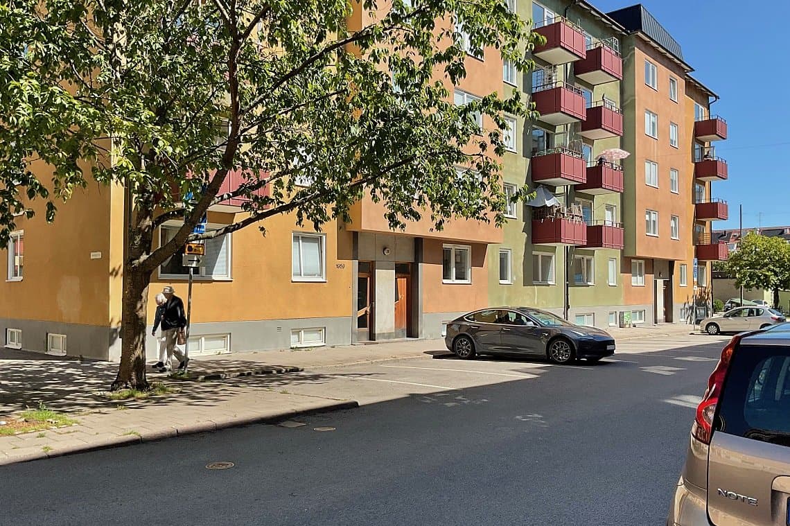 Sandgatan i Norrköping