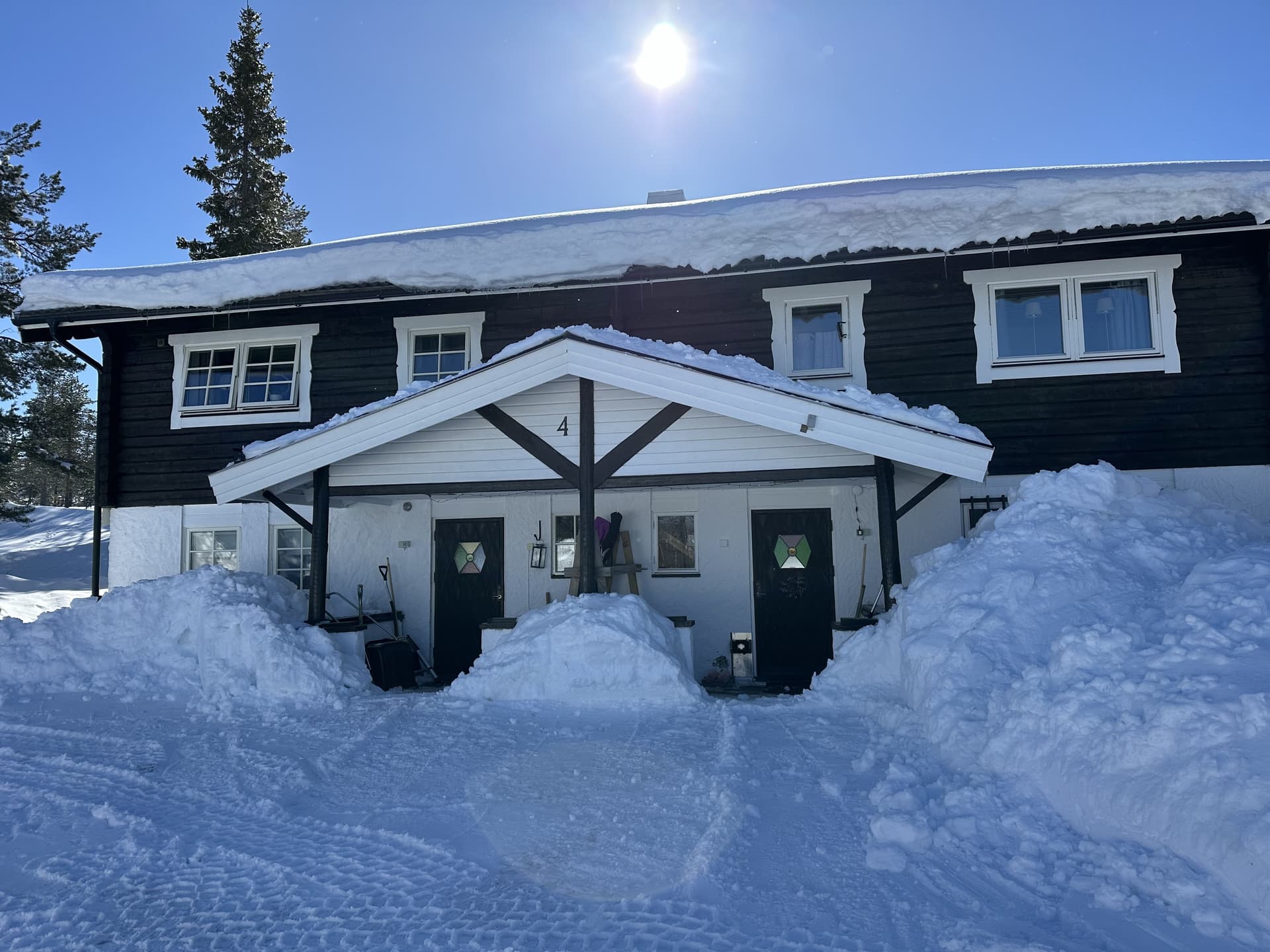 Västra Kalvvägen i Sälen