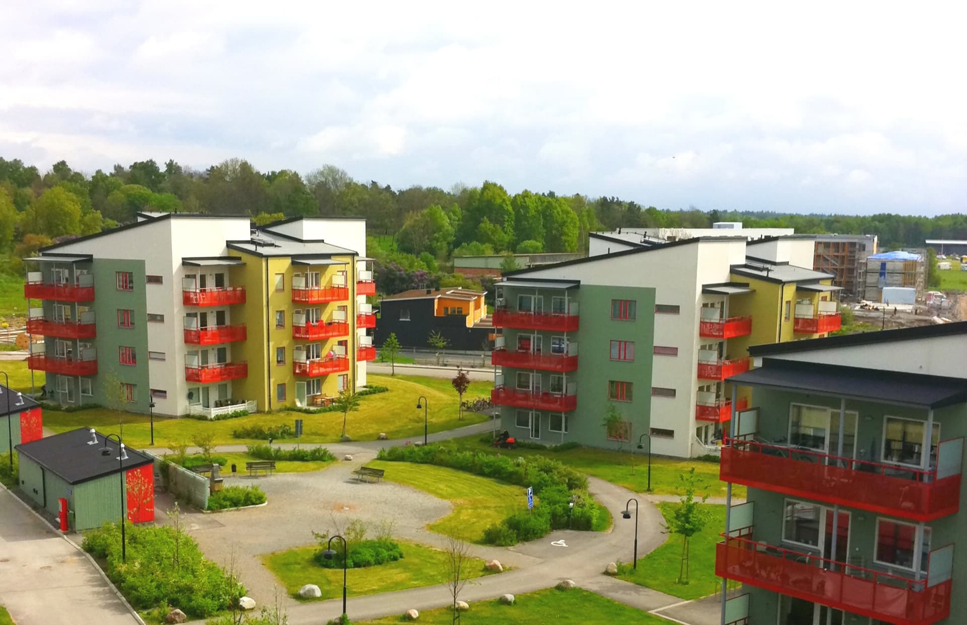 Korpralsvägen i Järfälla