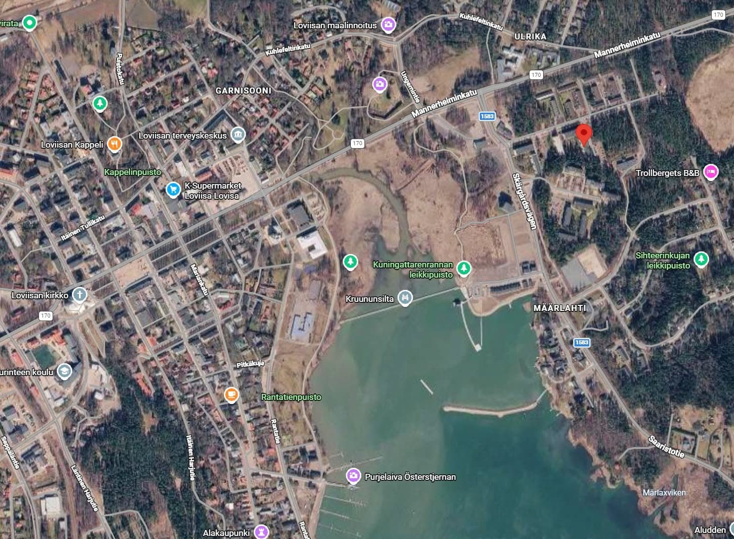 Sihteerinkuja i Loviisa