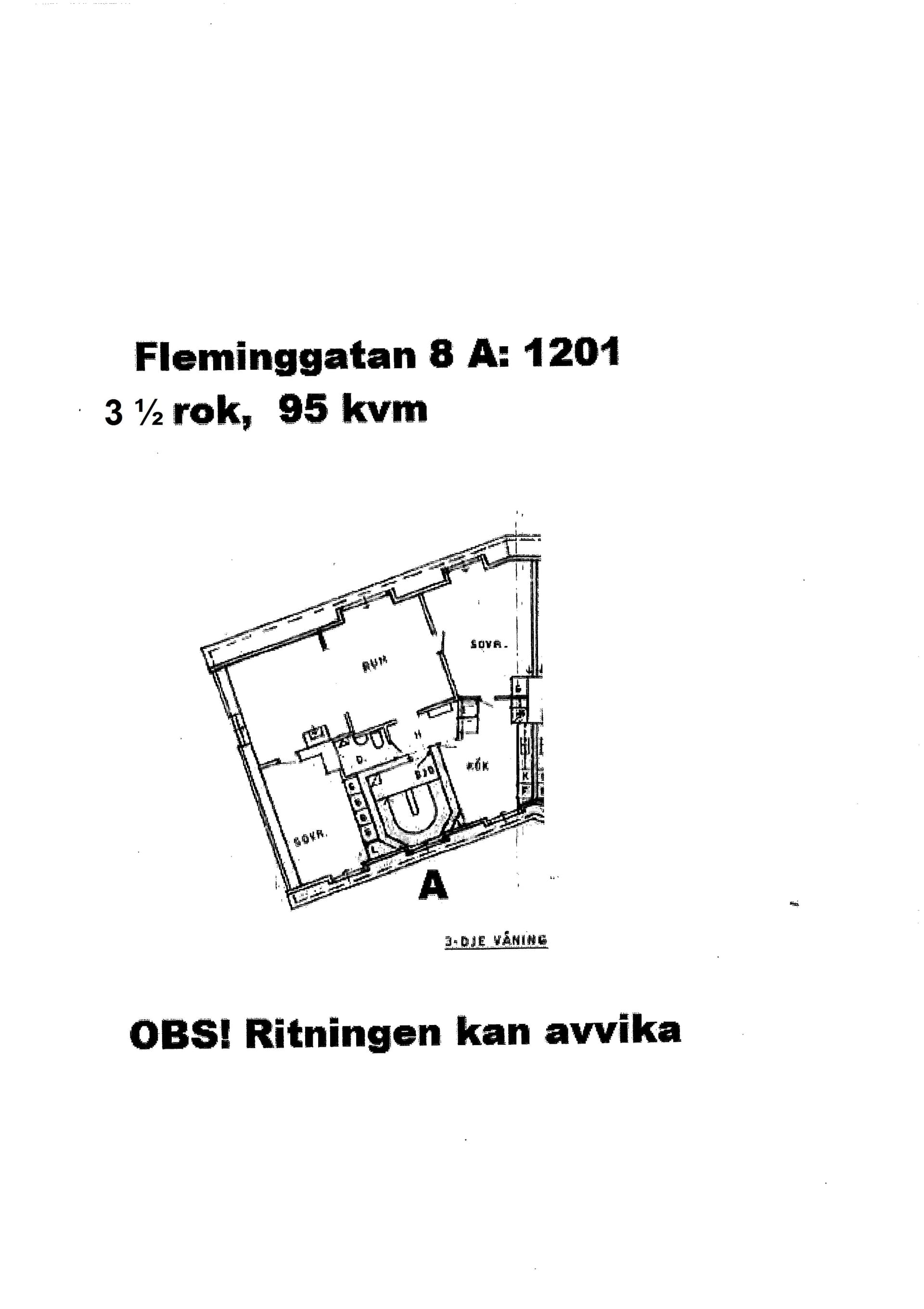 Fleminggatan i Borås