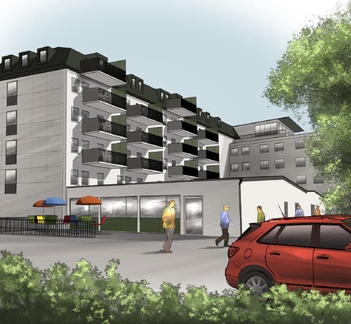Drottninggatan i Karlstad