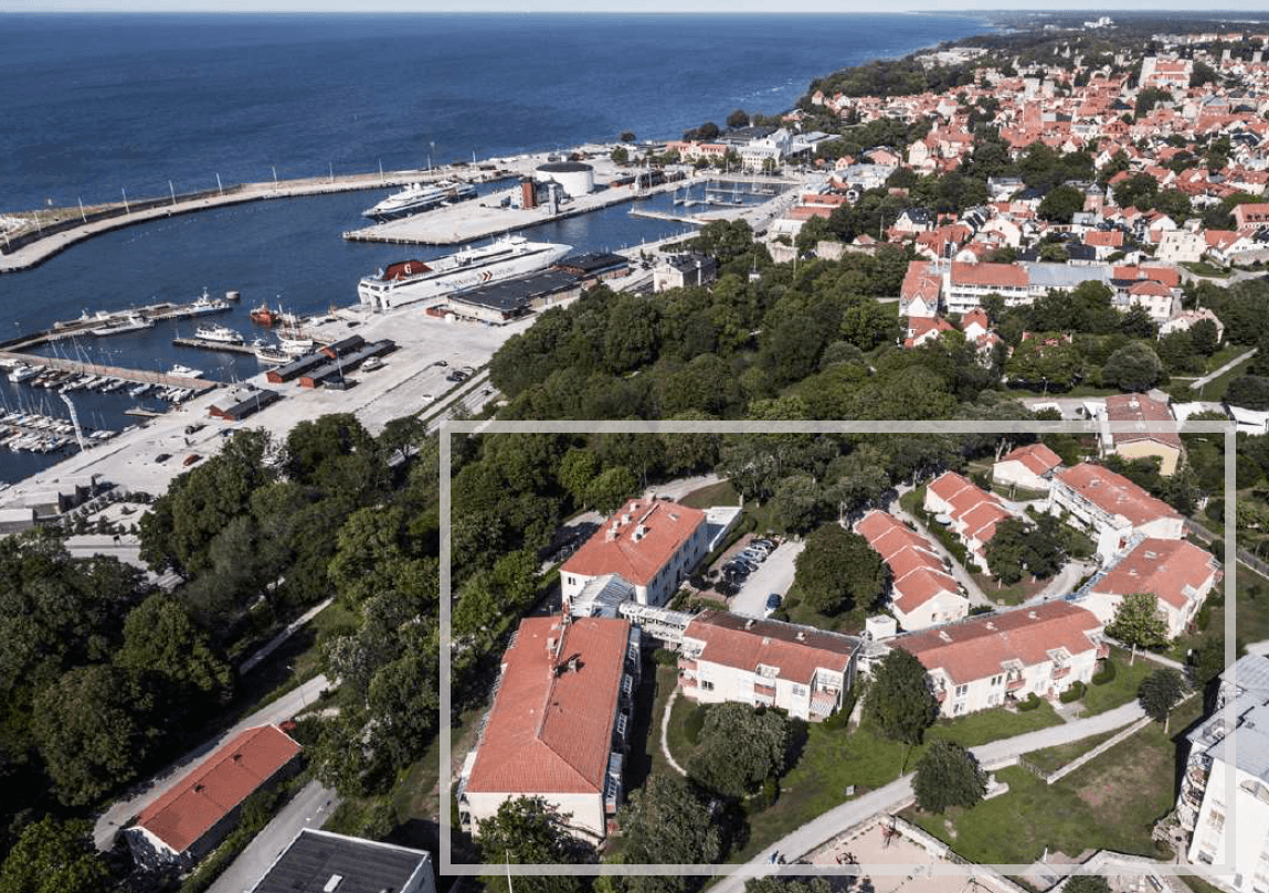 Palissadgatan i Visby