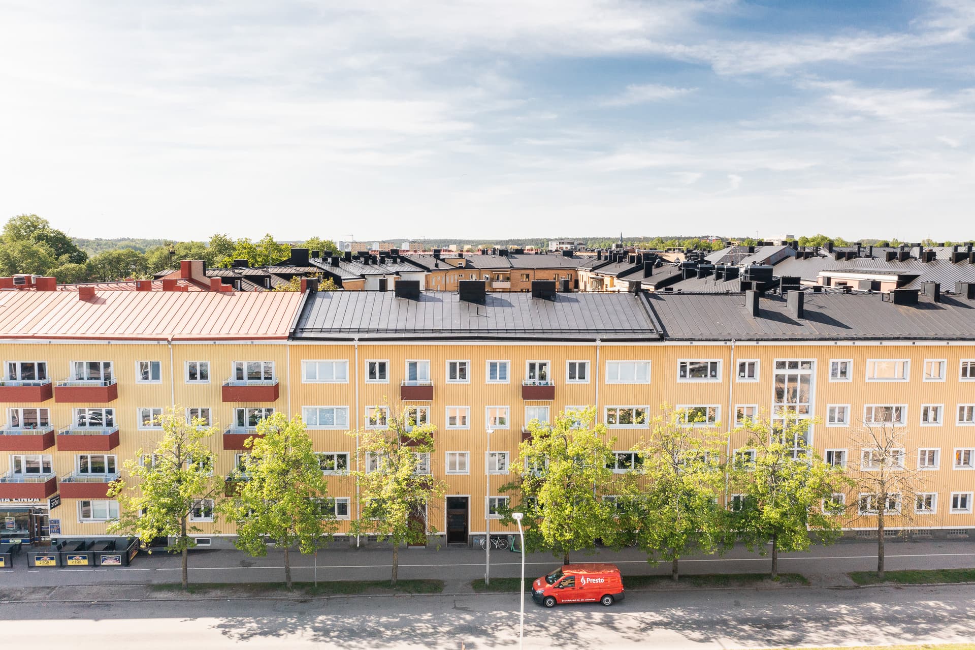 Lindövägen i Norrköping