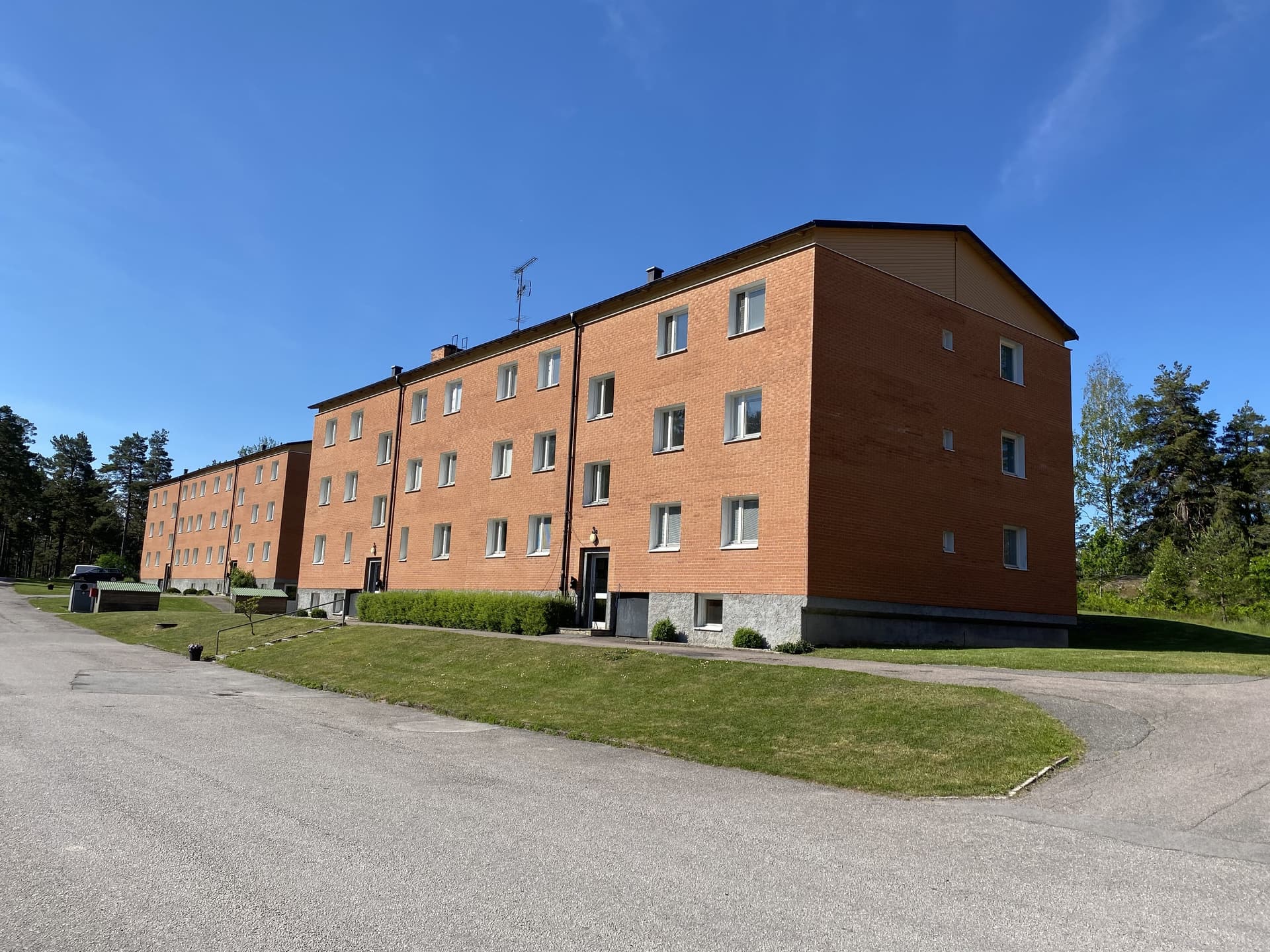 Skolvägen i Gusum