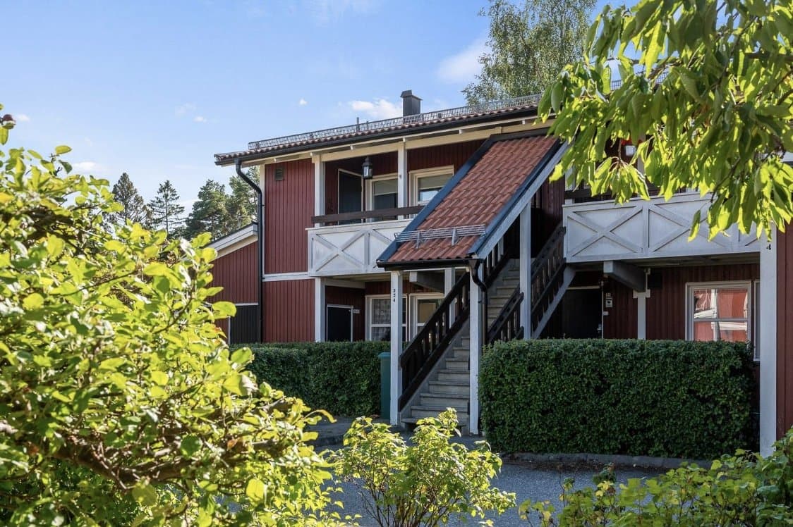 Täbyvägen i Täby