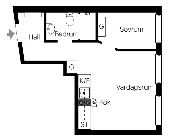 Fridhemsplan i Stockholm