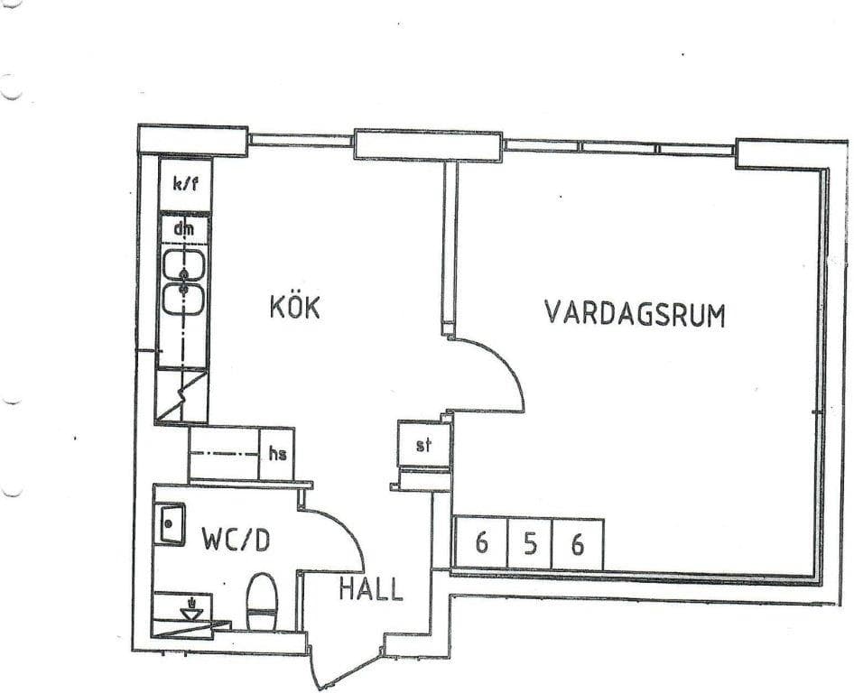 Skånegatan i Nybro