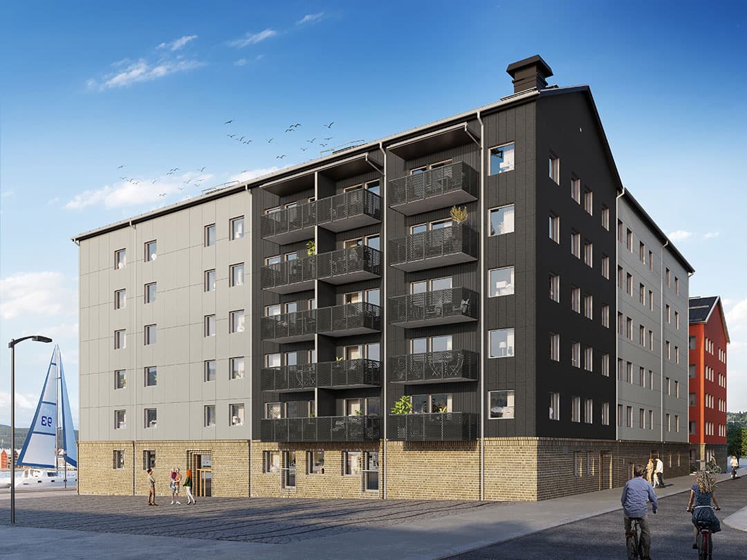 Barkrigsgatan i Sundsvall