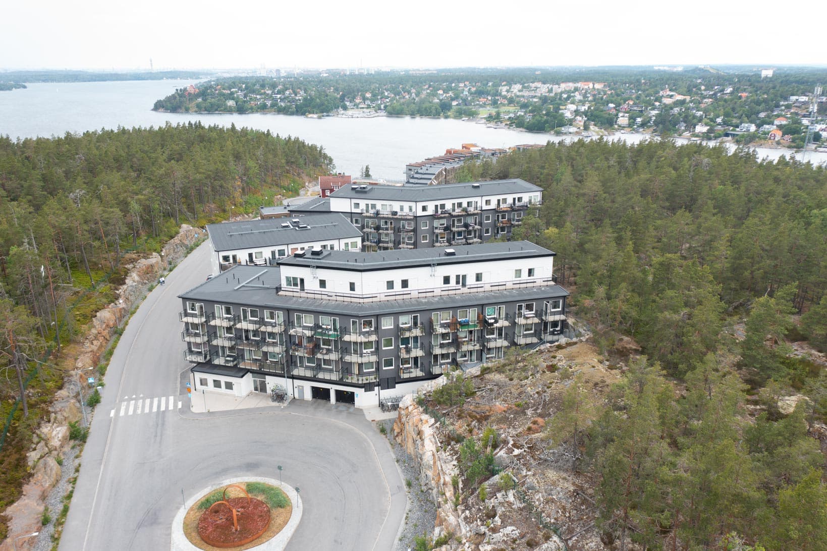 Telegrafvägen i Saltsjö Boo
