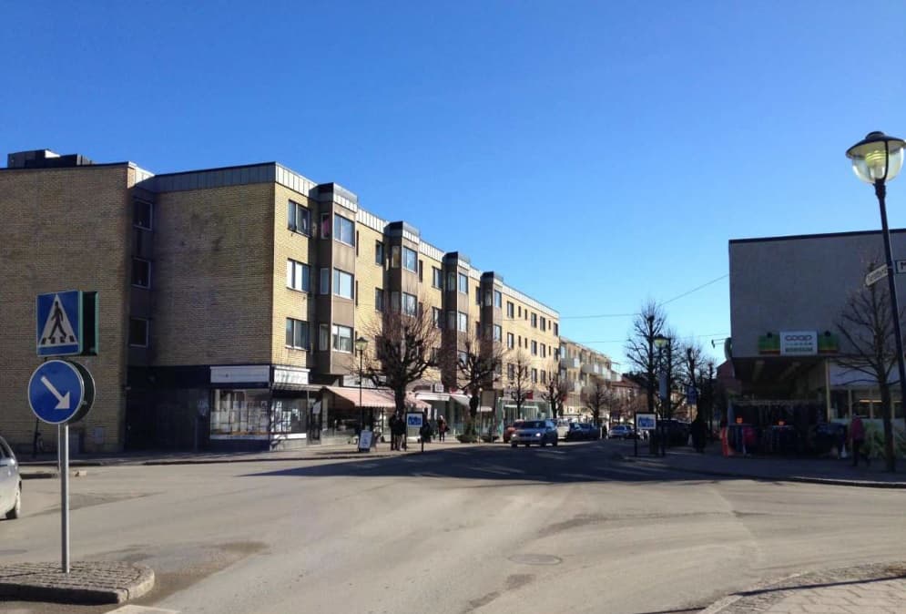 Centralgatan i Nynäshamn