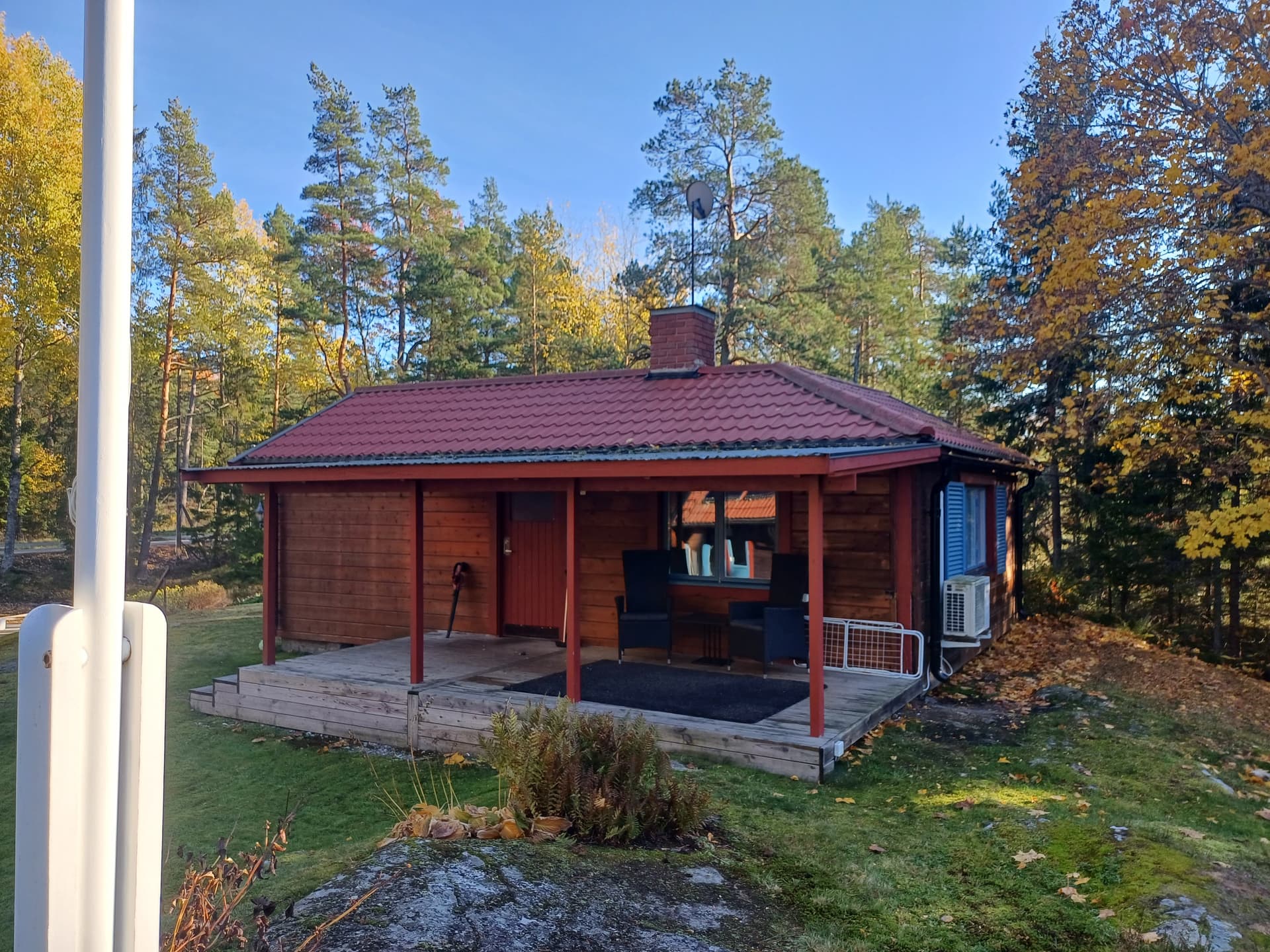 Mörtviksvägen i Ingarö