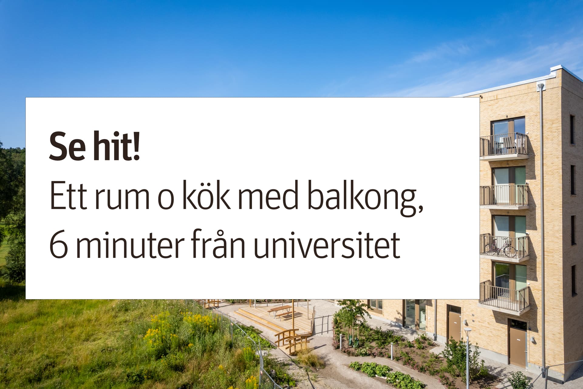 Tamarindvägen i Örebro