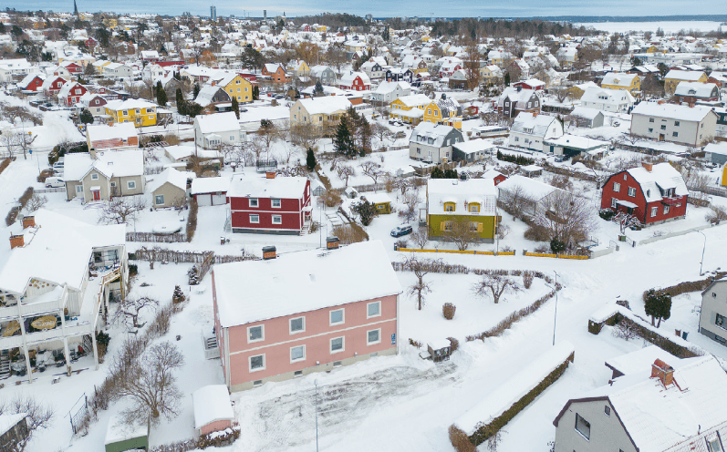 Förstadsvägen i Västerås