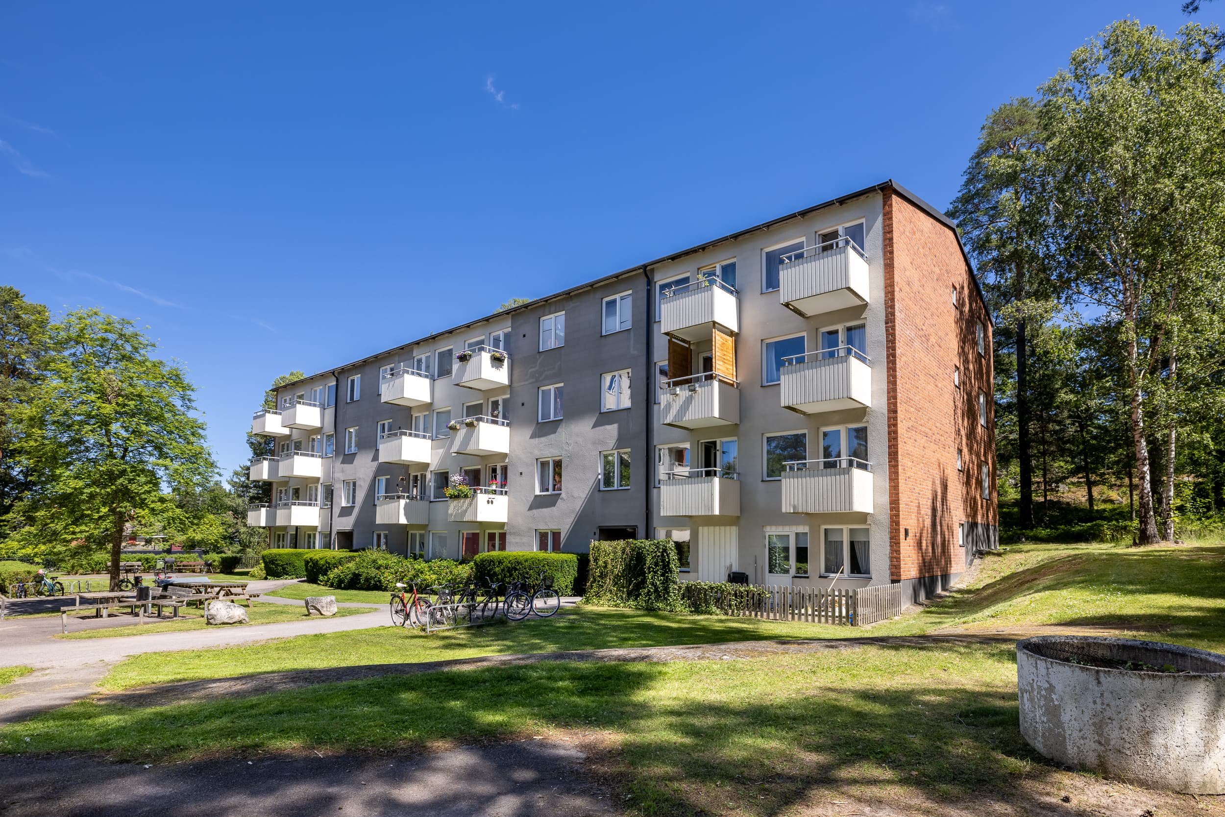 Norra Storängsvägen i Finspång