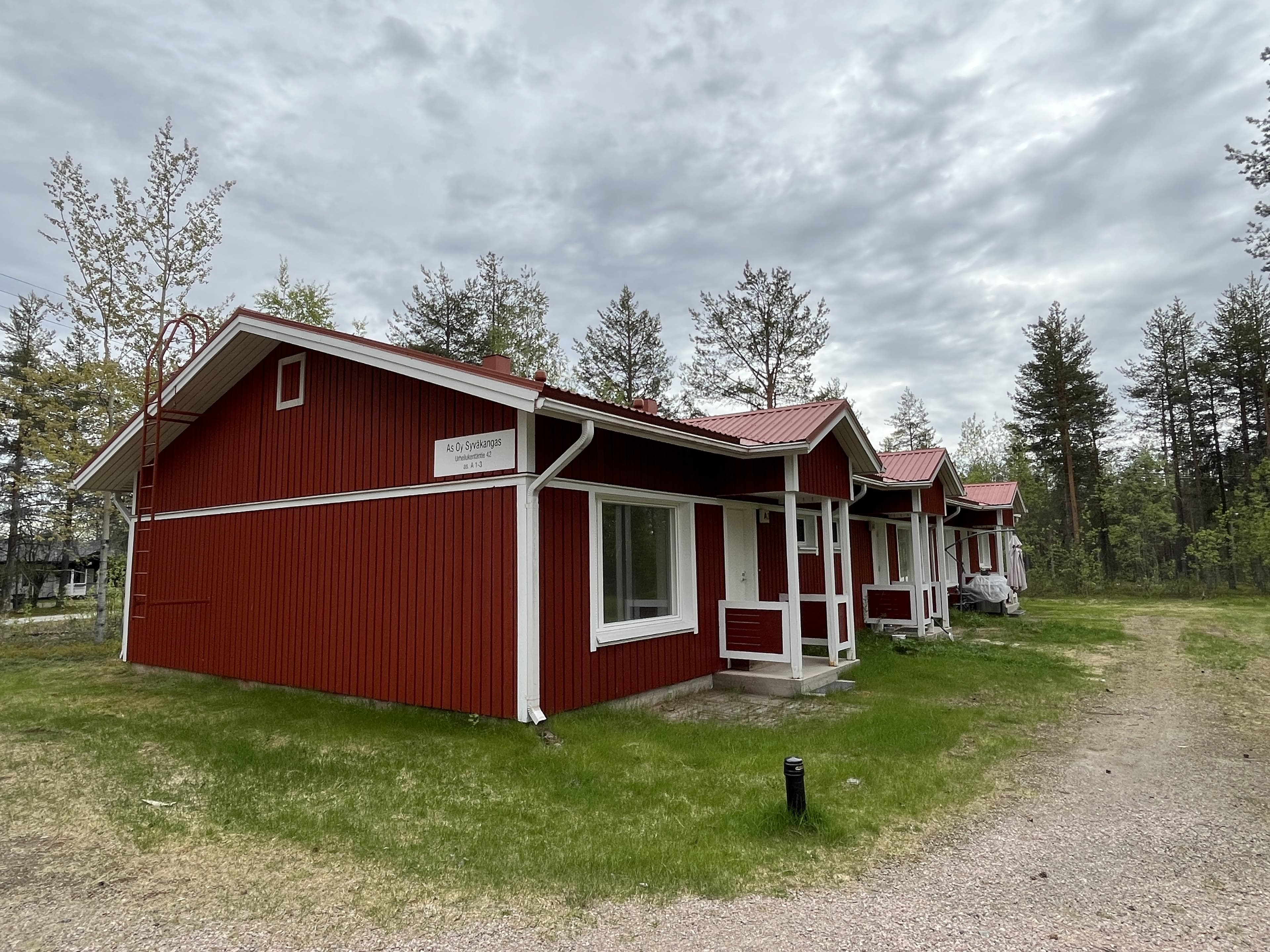 Urheilukentäntie i Syväjärvi