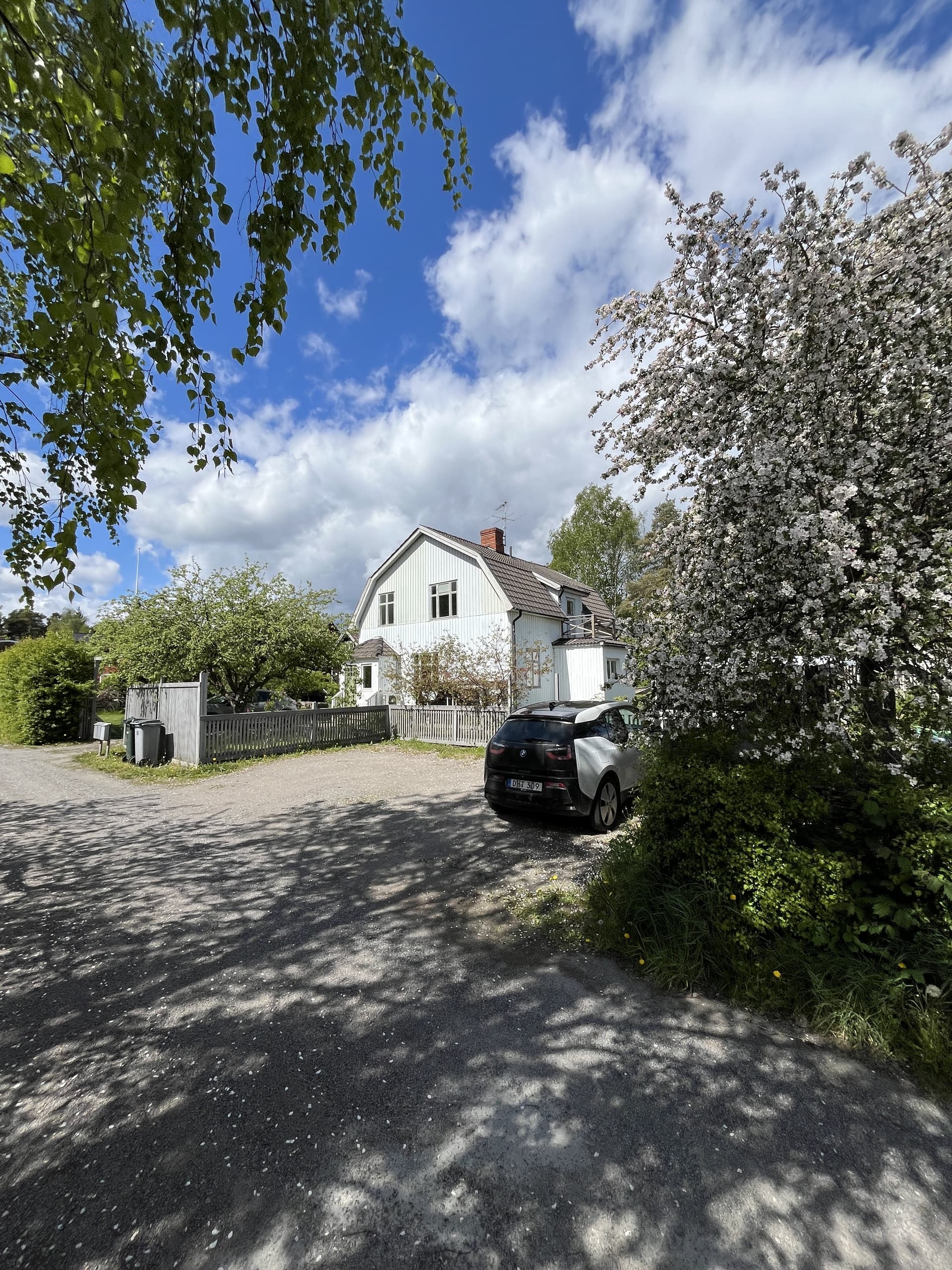 Nyborgsvägen i Rimbo