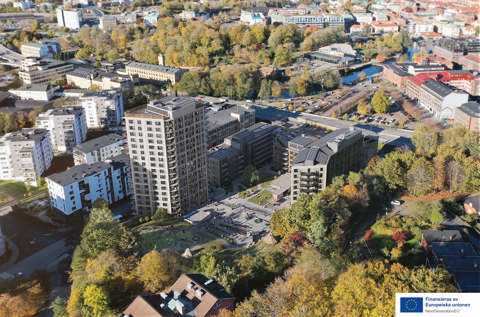Druveforsvägen i BORÅS