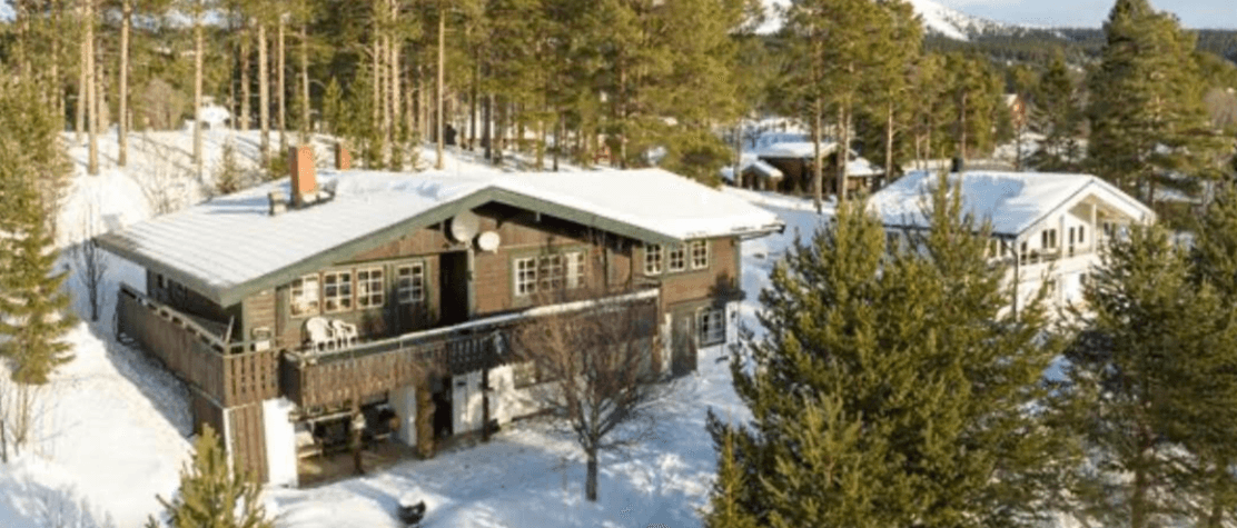 Banbacksvägen i Lofsdalen