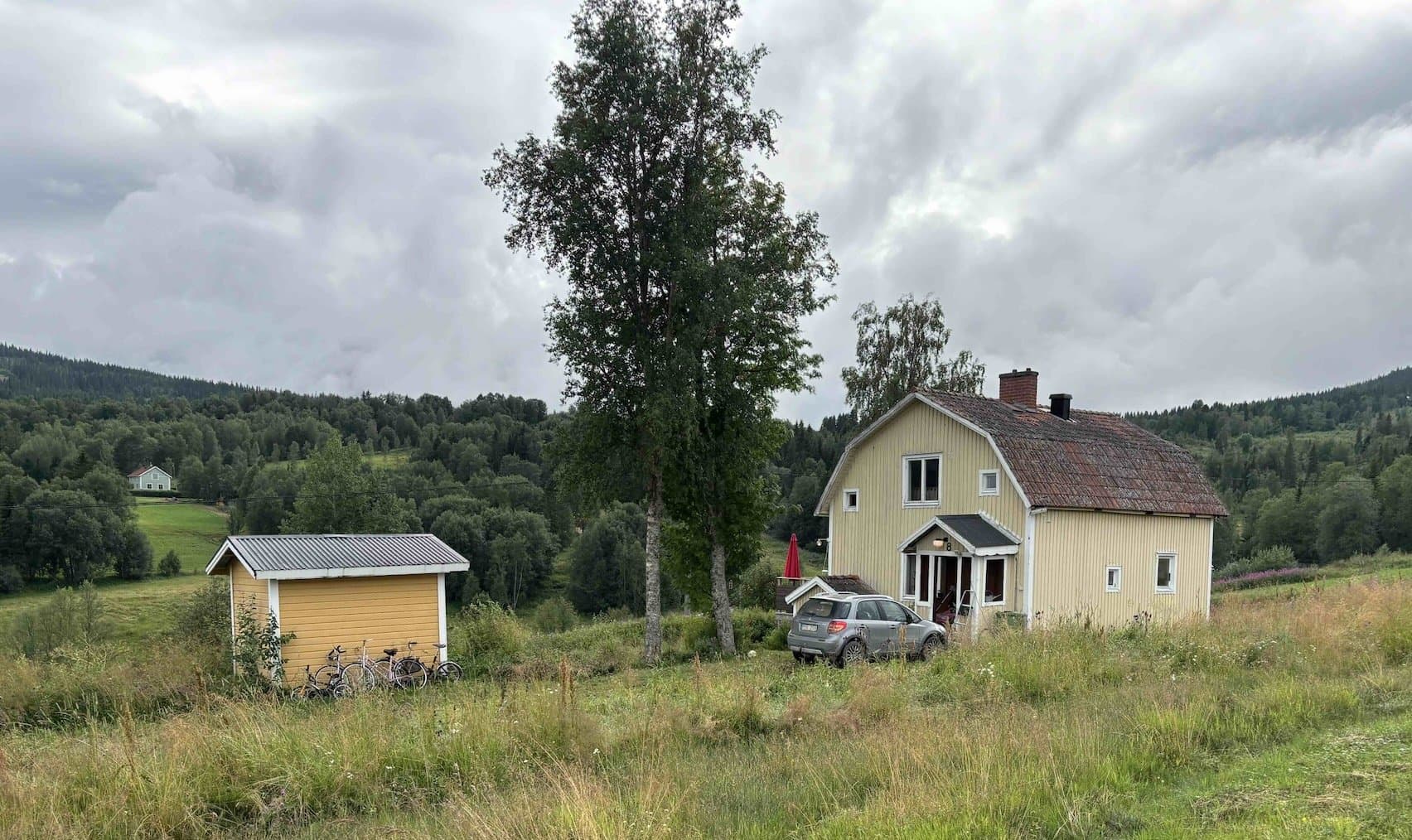 Huså Grubbvägen i Järpen