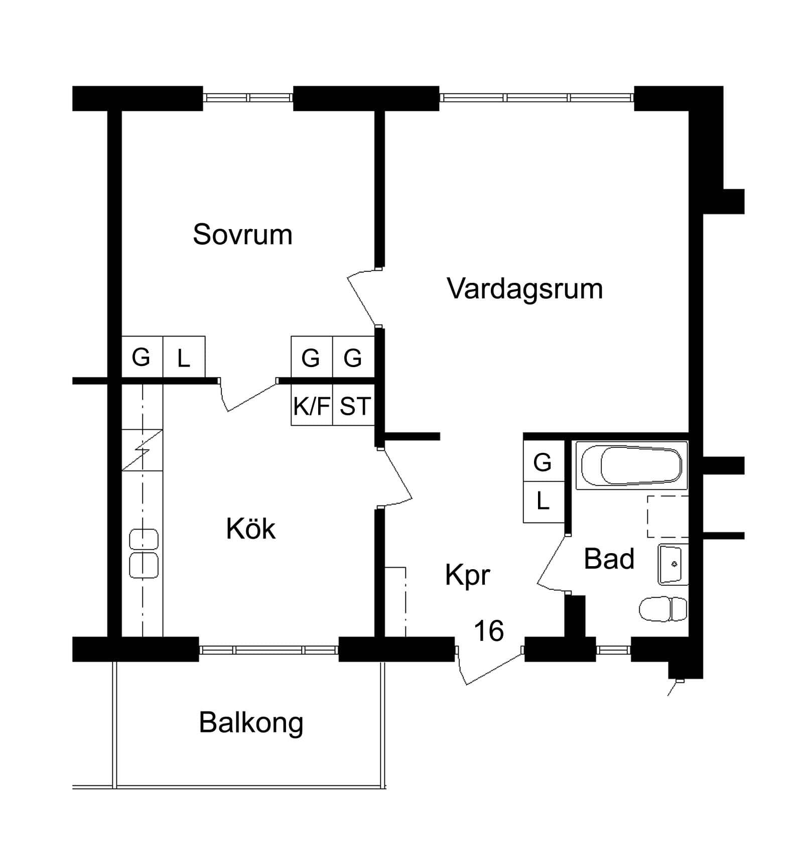 Stackgatan i Skellefteå