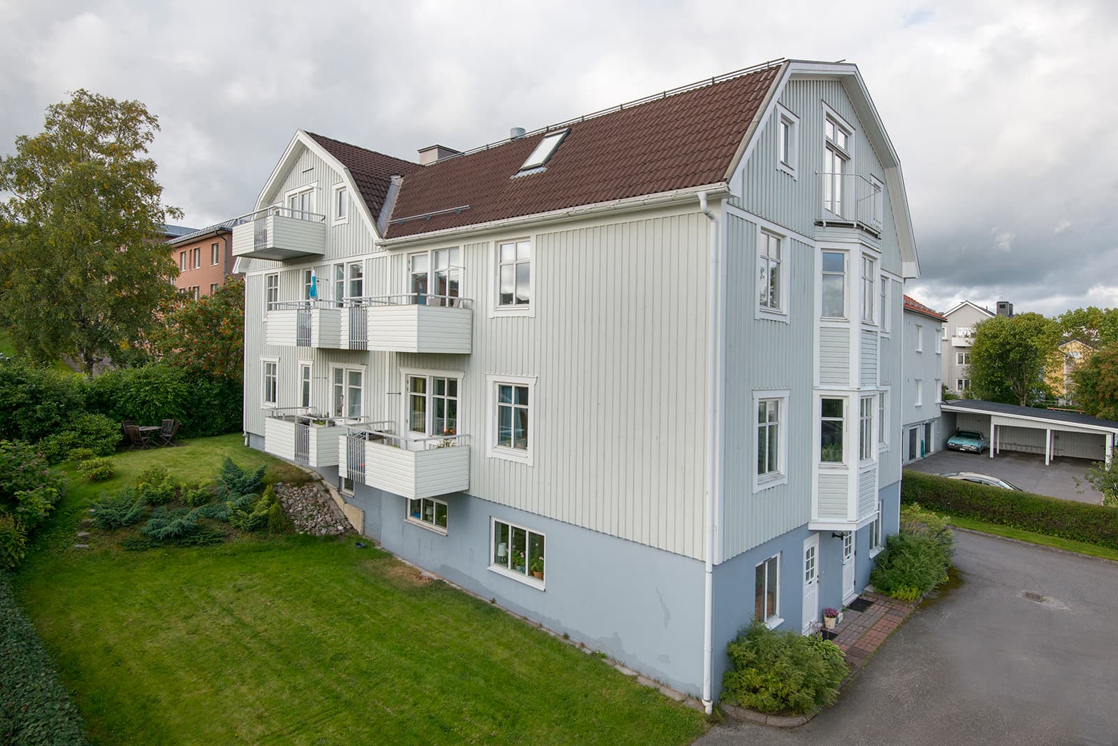 Neptunigatan i Sundsvall