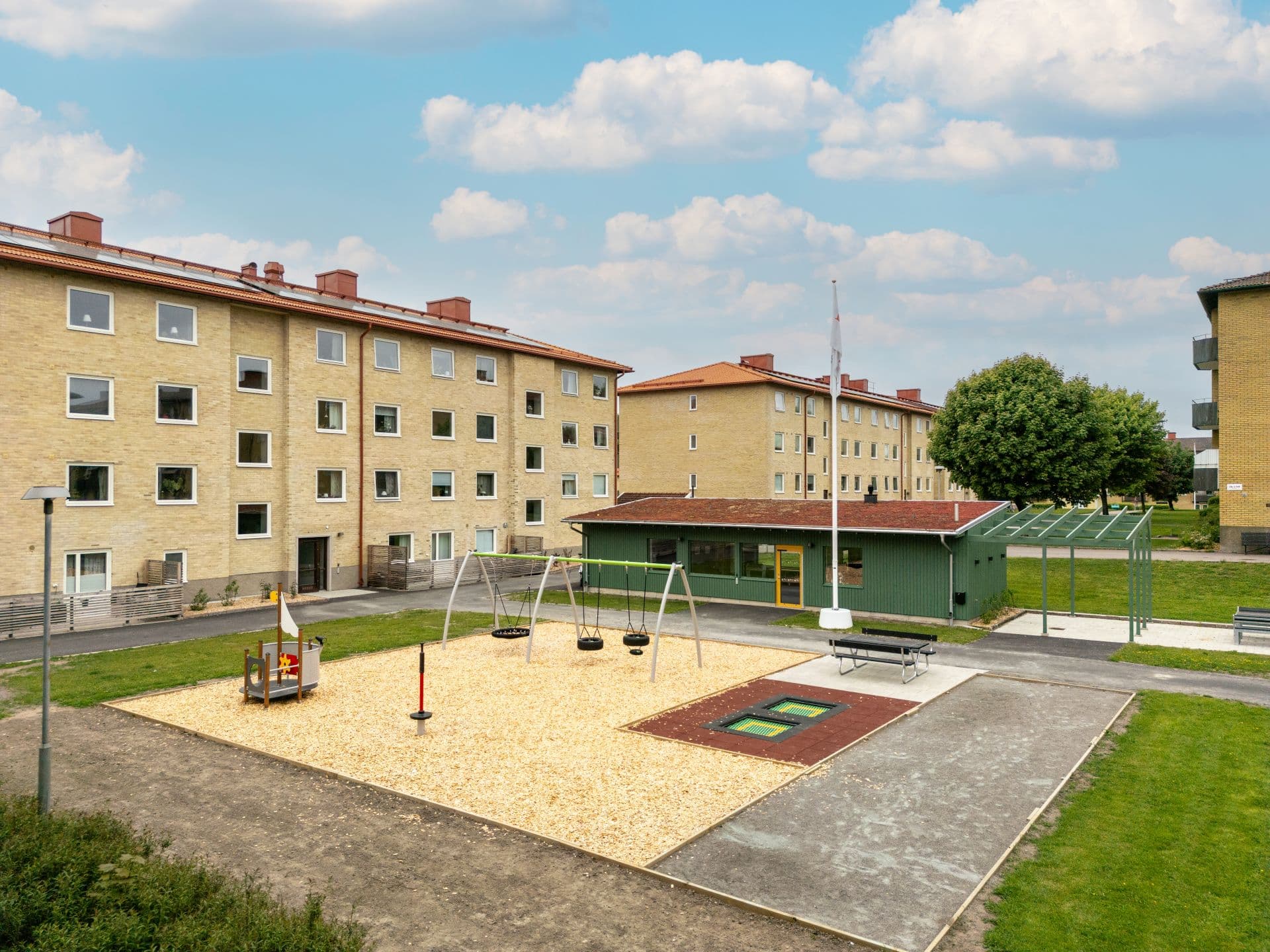 Guldgubbegatan i KUNGSBACKA